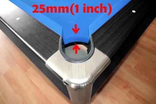 8FT PUB SIZE POOL TABLE SNOOKER BILLIARD TABLE 25MM TABLE TOP WITH FULL SIZE TABLE TENNIS TOP