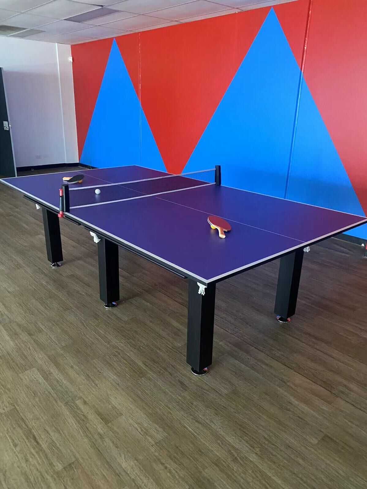 POOL TABLE 8FT SNOOKER BILLIARD TABLE 25mm TABLE TOP - WITH FULL SIZE TABLE TENNIS TOP