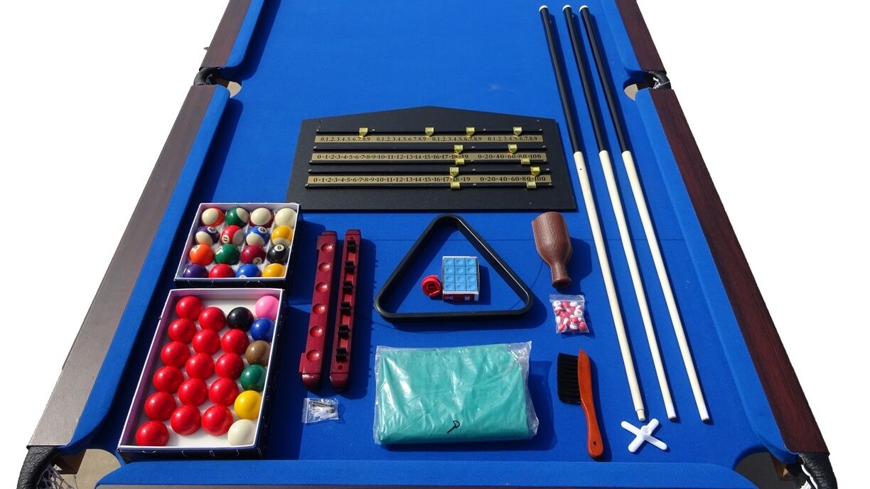 PICK UP - Brand New 8FT SLATE Pool Table Billiard Snooker Table With All Accessories