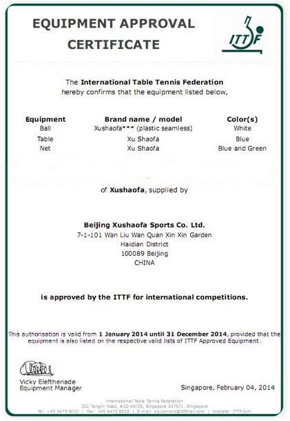 Xu Shao Fa 3 Star Table Tennis Balls - 30 Balls - NEW PLASTIC BALL ITTF 40+