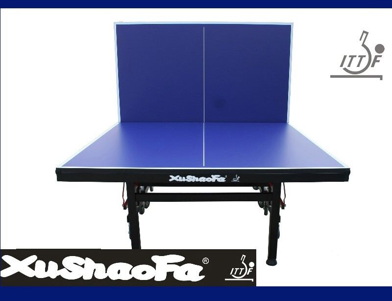 ITTF APPROVED Xu Shao Fa 25mm Championship Table Tennis Table INCLUDES NET