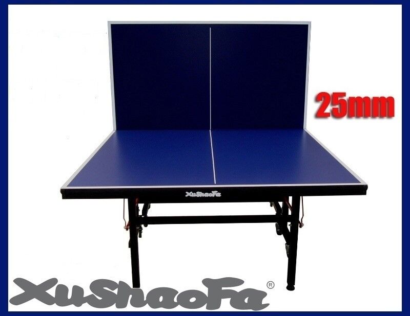 Xu Shao Fa 25mm Table Tennis Table Ping Pong Table - PROFESSIONAL SIZE